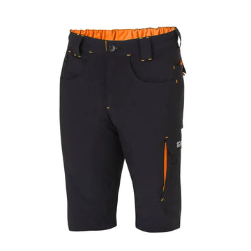 Bermudas Tech Laredo Negro/Naranja