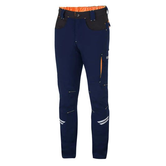 Pantalones Kansas Tech Light Azul/Naranja