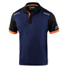 Polo Tech Toledo Azul/Naranja
