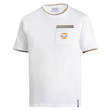 Camiseta Gulf Pocket Blanca