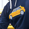 Sudadera con Capucha Lancia Delta HF Azul/Amarillo