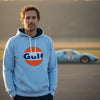 Sudadera con Capucha Gulf Azul Cielo