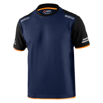 Camiseta Tech Tucson Azul/Naranja