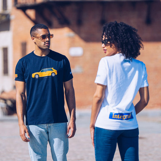 Camiseta Lancia Delta HF Azul