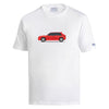 Camiseta Lancia Delta HF Blanco/Rojo