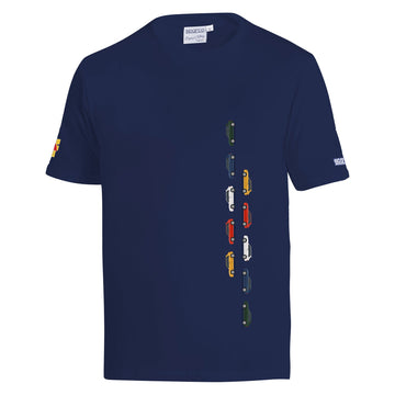Camiseta Lancia Delta HF Colecciones Azul
