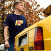 T-shirt Lancia HF Bleu