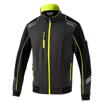 Chaqueta Light Shell Austin Negra/Amarilla