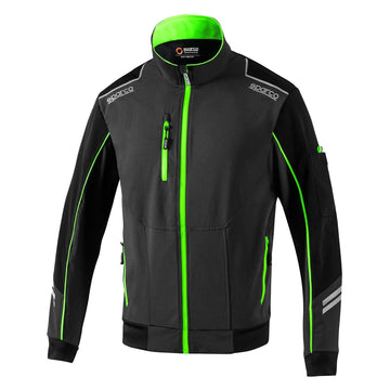 Chaqueta Light Shell Austin Gris/Verde