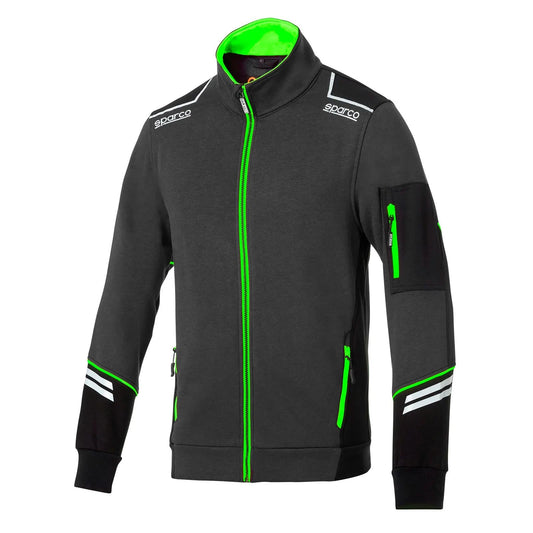 Chaqueta Tech Alabama Gris/Verde