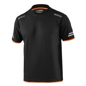Camiseta Tech Tucson Negro/Naranja