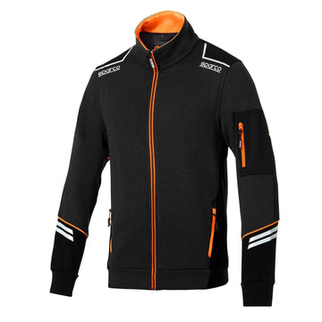 Chaqueta Tech Alabama Negra/Naranja